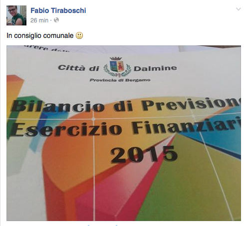 Stasera c’è anche il Bilancio 2015 #opendalmine http://t.co/st3kVk4Uts